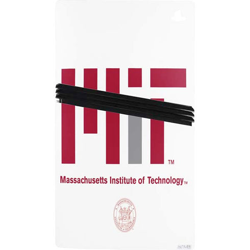 Massachusetts Institute of Technology MIT White Logo PS5 Pro Console Skin