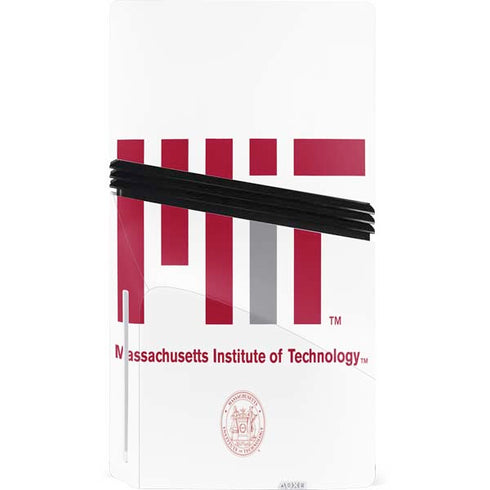 Massachusetts Institute of Technology MIT White Logo PS5 Pro Disk Console Skin
