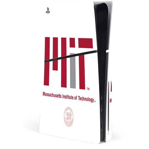Massachusetts Institute of Technology MIT White Logo PlayStation PS5 Skins