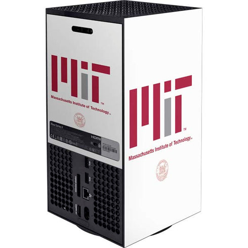 Massachusetts Institute of Technology MIT White Logo Xbox Series X Bundle Skin