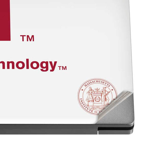 Massachusetts Institute of Technology MIT White Logo Dell XPS Skin