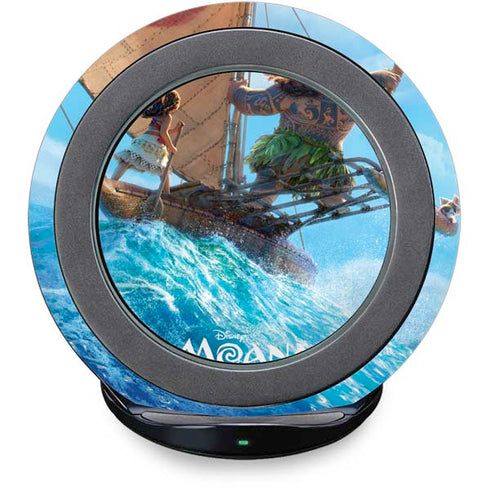 Disney Moana Movie Poster Fast Charge Wireless Charging Stand Skin