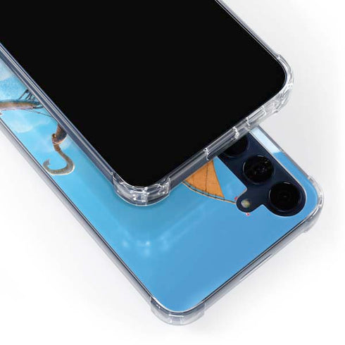 Disney Moana Movie Poster Galaxy A55 5G Clear Case