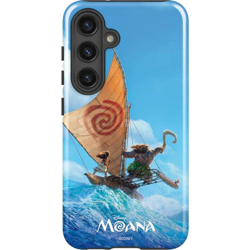 Disney Princess Moana Movie Poster Galaxy S25 Plus Impact Case