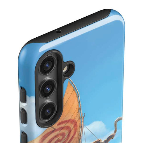 Disney Princess Moana Movie Poster Galaxy S25 Plus Impact Case