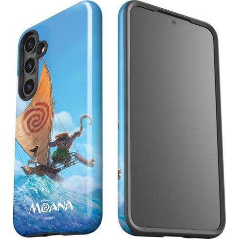 Disney Princess Moana Movie Poster Galaxy S25 Plus Impact Case