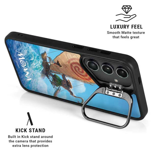 Disney Princess Moana Movie Poster Galaxy S24 Plus Kickstand Case
