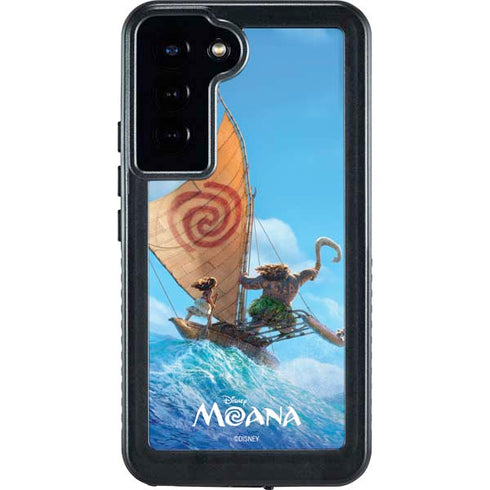 Disney Moana Movie Poster Galaxy S24 Plus Waterproof Case
