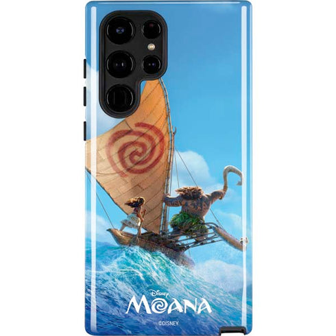 Disney Princess Moana Movie Poster Galaxy S25 Ultra Impact Case