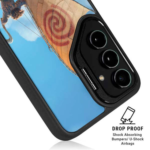 Disney Princess Moana Movie Poster Galaxy S25 Ultra Kickstand Case