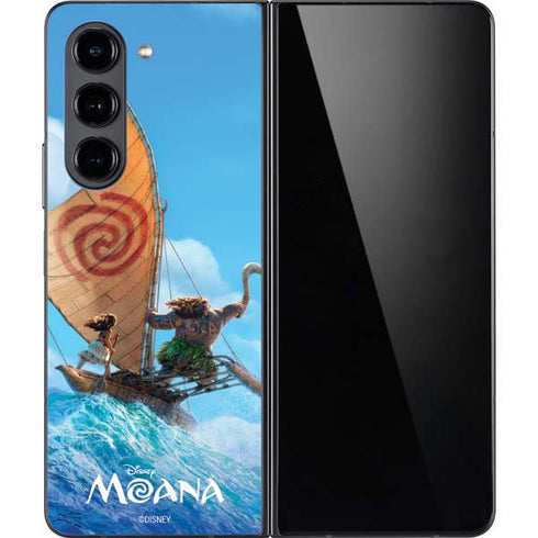Disney Moana Movie Poster Galaxy Z Fold5 5G Skin