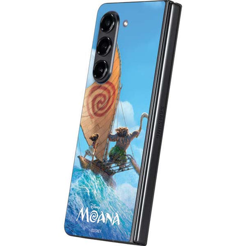 Disney Moana Movie Poster Galaxy Z Fold5 5G Skin