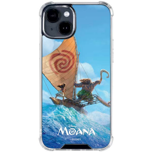 Disney Moana Movie Poster iPhone 15 Clear Case
