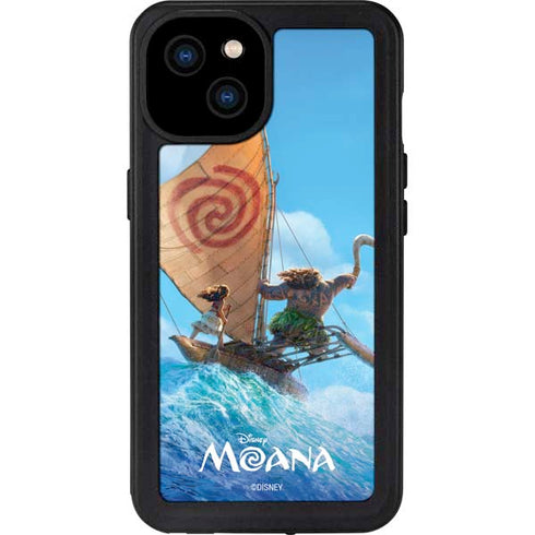 Disney Moana Movie Poster iPhone 15 Plus Waterproof Case
