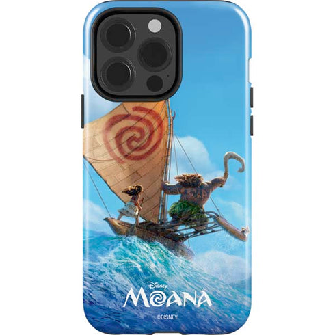 Disney Moana Movie Poster iPhone 15 Pro Impact Case