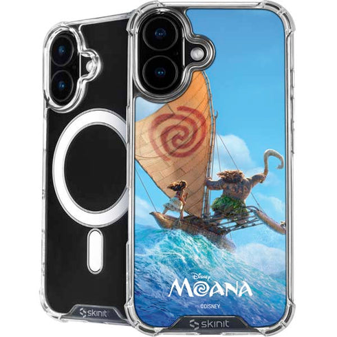 Disney Princess Moana Movie Poster iPhone 16 MagSafe Case