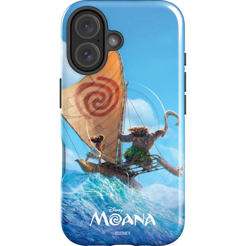 Disney Princess Moana Movie Poster iPhone 16 Magsafe Impact Case