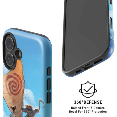 Disney Princess Moana Movie Poster iPhone 16 Magsafe Impact Case