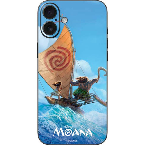 Disney Princess Moana Movie Poster iPhone 16 Plus Skin
