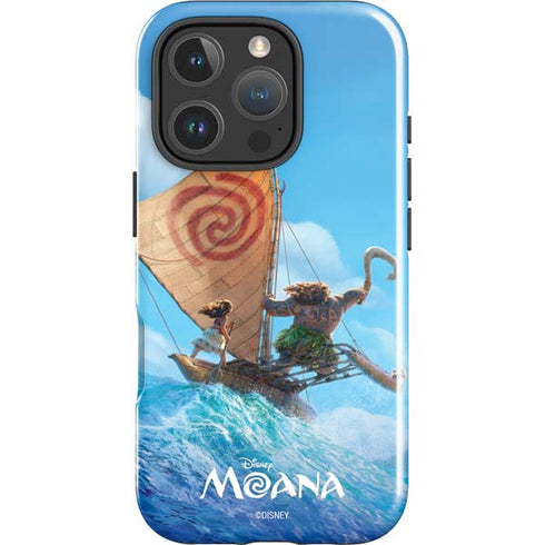 Disney Princess Moana Movie Poster iPhone 16 Pro Impact Case