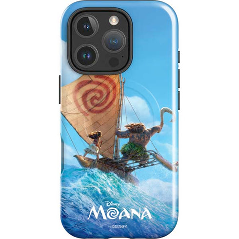 Disney Princess Moana Movie Poster iPhone 16 Pro Max Magsafe Impact Case