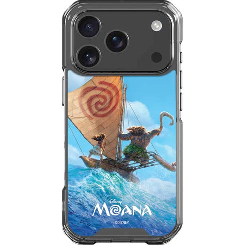 Disney Princess Moana Movie Poster iPhone 18 Pro Clear Case