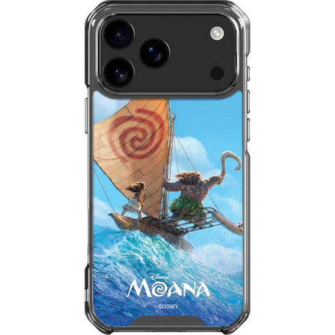 Disney Princess Moana Movie Poster iPhone 18 Pro Max Clear Case