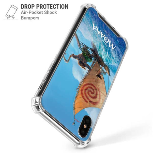 Disney Princess Moana Movie Poster iPhone X/XS Clear Case