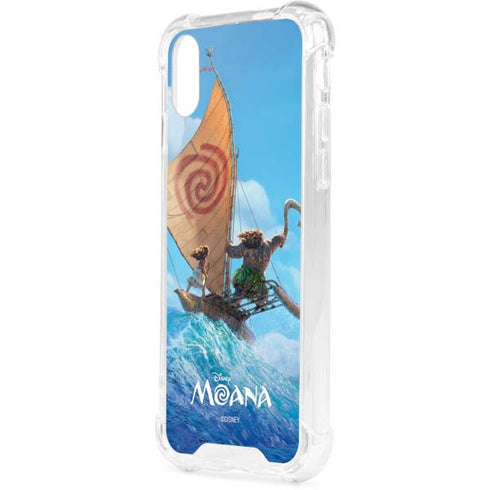 Disney Moana Movie Poster iPhone XS Clear Case