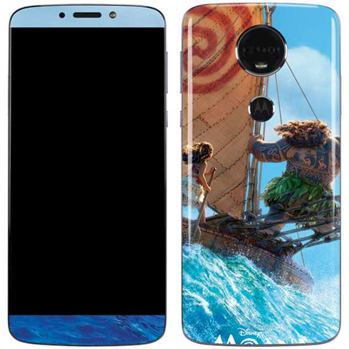 Disney Moana Movie Poster Moto E5 Plus Skin