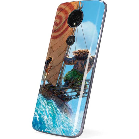 Disney Moana Movie Poster Moto E5 Plus Skin