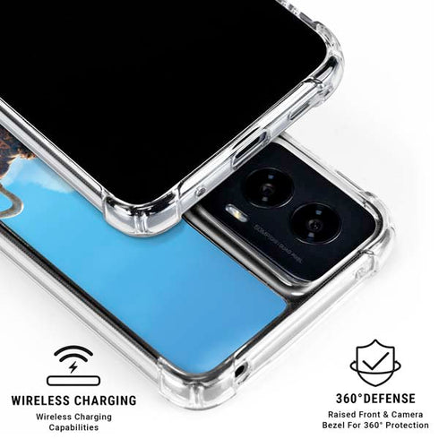 Disney Moana Movie Poster Moto G Power 5G (2024) Clear Case