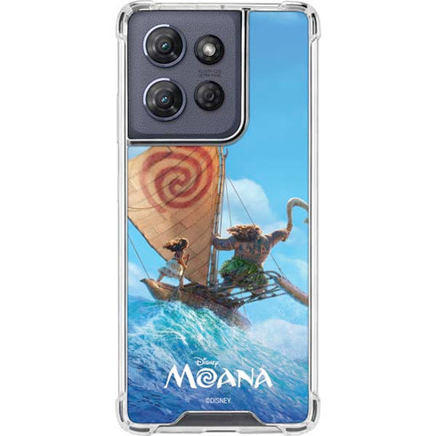 Disney Princess Moana Movie Poster Moto G Power 5G (2025) Clear Case