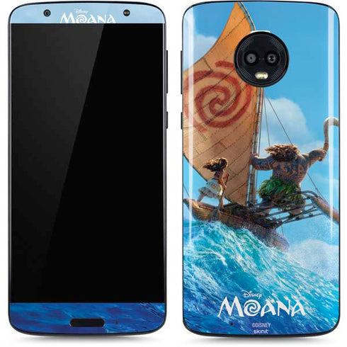 Disney Moana Movie Poster Moto G6 Skin