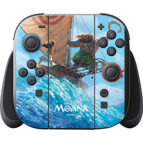 Disney Princess Moana Movie Poster Nintendo Switch 2 (2025) with Joy-Con Skin