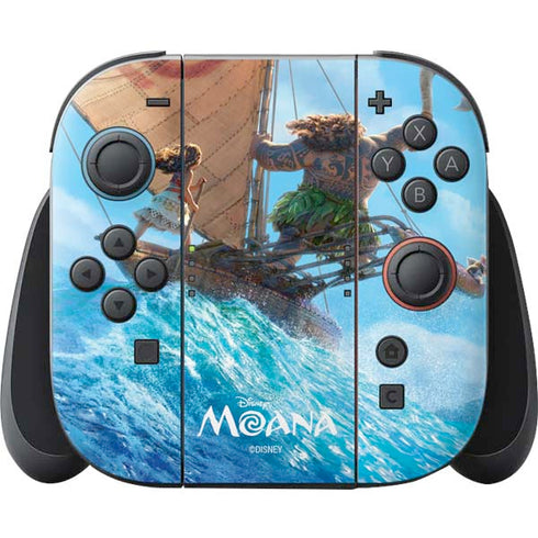Disney Princess Moana Movie Poster Nintendo Switch 2 (2025) Joy-Con Controller Skin