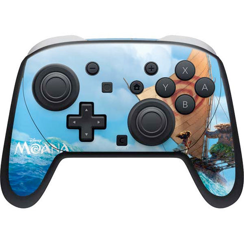 Disney Princess Moana Movie Poster Nintendo Switch 2 (2025) Pro Controller Skin