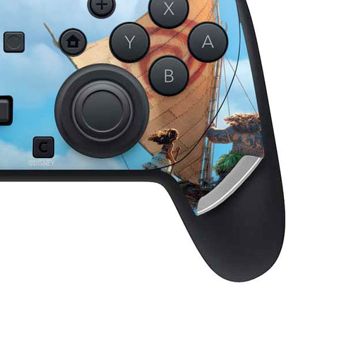 Disney Princess Moana Movie Poster Nintendo Switch 2 (2025) Pro Controller Skin