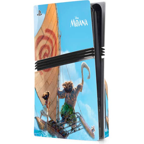 Disney Princess Moana Movie Poster PlayStation PS5 Skins