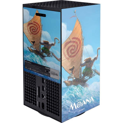 Disney Princess Moana Movie Poster XBox Series X Digital Edition Console Skin