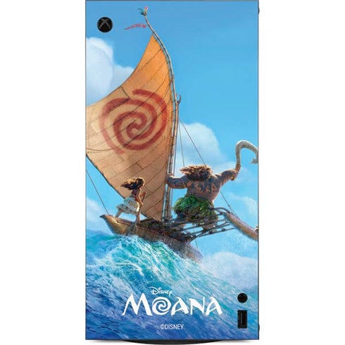 Disney Princess Moana Movie Poster XBox Series X Digital Edition Console Skin