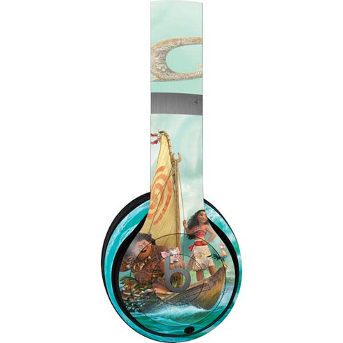 Disney Princess Moana and Maui Set Sail Beats Solo 4 Wireless Headphones Skin
