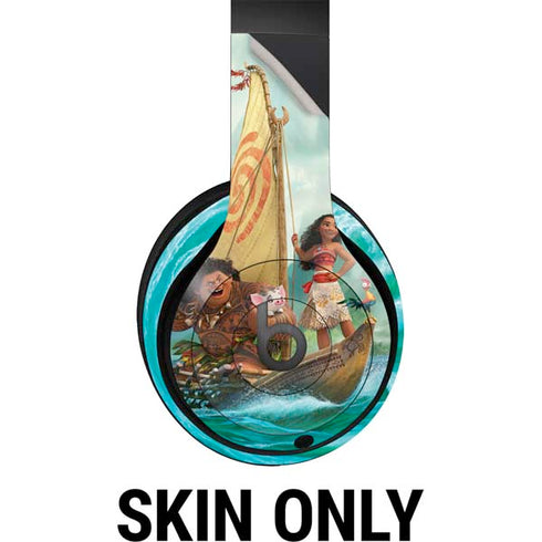 Disney Princess Moana and Maui Set Sail Beats Studio Pro Wireless Headphones Skin