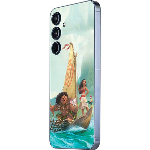 Disney Princess Moana and Maui Set Sail Galaxy A36 5G Skin