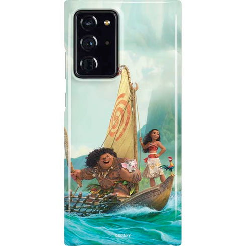 Disney Princess Moana and Maui Set Sail Galaxy Cases
