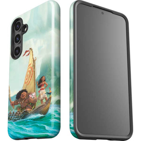 Disney Princess Moana and Maui Set Sail Galaxy S25 Impact Case
