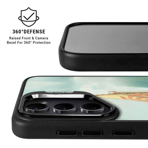 Disney Princess Moana and Maui Set Sail Galaxy S24 Plus Kickstand Case