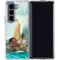 Disney Moana and Maui Set Sail Galaxy Z Fold5 5G Clear Case