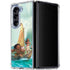 Disney Moana and Maui Set Sail Galaxy Z Fold5 5G Clear Case