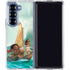 Disney Princess Moana and Maui Set Sail Galaxy Z Fold7 Clear Case